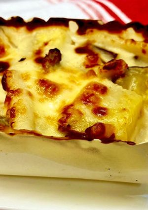 実りの秋グラタン＠つくば市学校給食-レシピのメイン写真