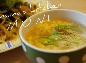 簡単♪ホタテ缶で作る中華フワフワ卵スープ-レシピのメイン写真
