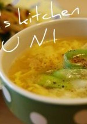 簡単♪ホタテ缶で作る中華フワフワ卵スープ-レシピのメイン写真