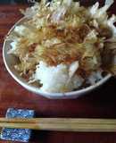 温冷製オリーブオイルさば節鰹節ご飯