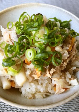 【腸活レシピ】切干し大根とツナの炊込み飯-レシピのメイン写真