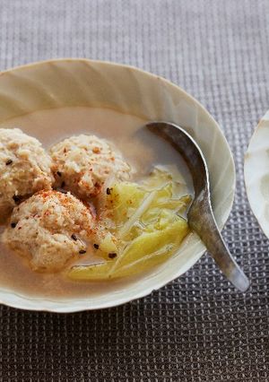 『もあいかすみさん監修』鶏だんごのスープ-レシピのメイン写真