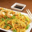 炊飯器で作るエビピラフ