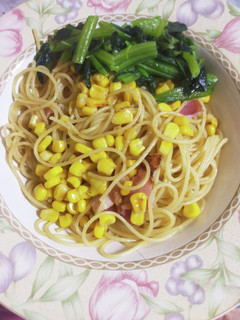 ☆ベーコンとコーンのバター醤油パスタ☆-レシピのメイン写真
