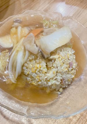 五目あんかけチャーハン-レシピのメイン写真