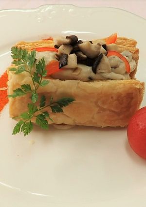 しいたけのミルフィーユ-レシピのメイン写真