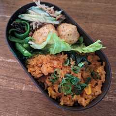 รูปของ JK☆ビビンバチャーハン弁当♪