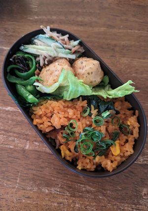 JK☆ビビンバチャーハン弁当♪-レシピのメイン写真