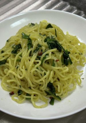 ラーメンで、ペペロンチーノ!-レシピのメイン写真