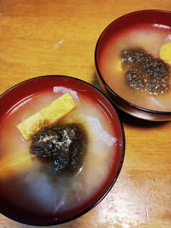 梨湖の簡単!さつまいものお味噌汁-レシピのメイン写真