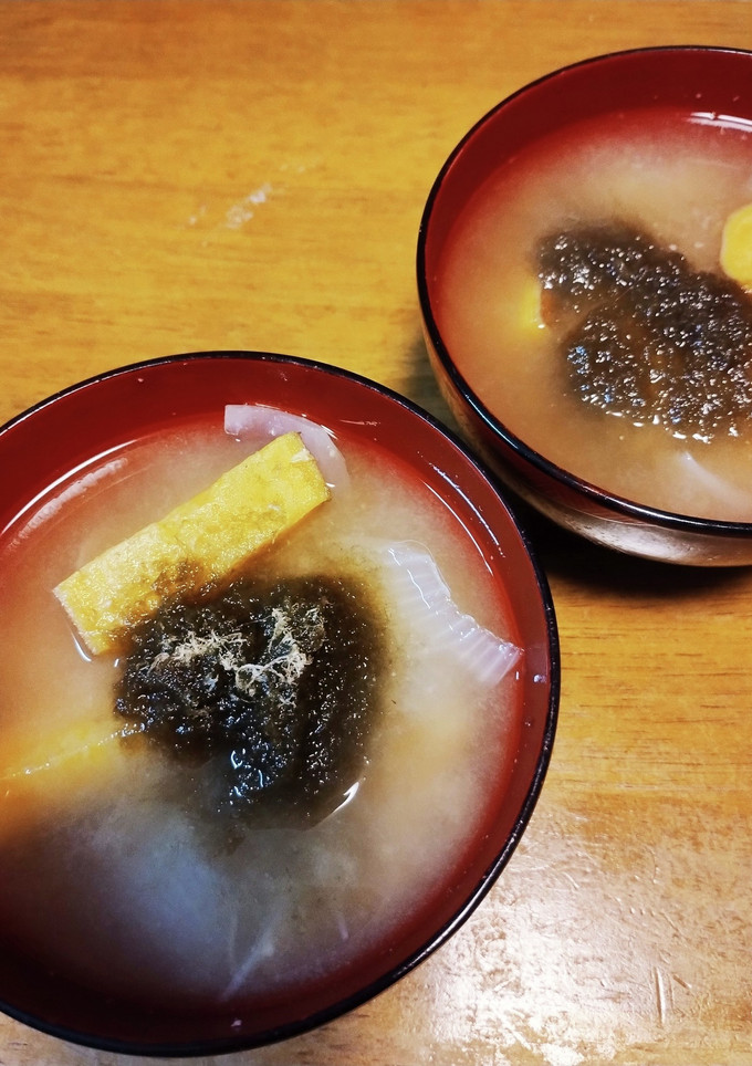 梨湖の簡単！さつまいものお味噌汁-レシピのメイン写真