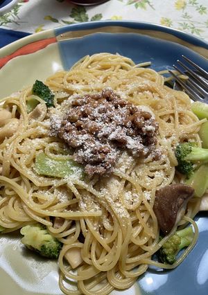 ブロッコリーとエリンギの和風パスタ-レシピのメイン写真