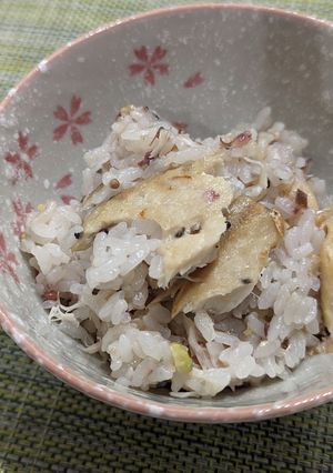 冷凍塩サバで！炊き込みご飯-レシピのメイン写真