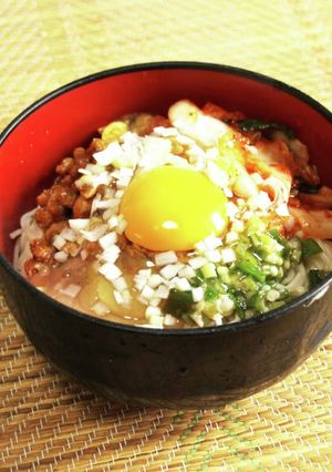 ネバーギブアップそうめん-レシピのメイン写真