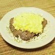 レバーソテータルタルソースがけ