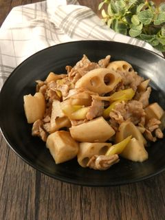 豚肉とれんこんのオイスター炒め-レシピのメイン写真