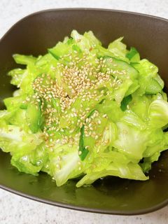 昆布茶で♪キャベツの浅漬け風マリネサラダ-レシピのメイン写真