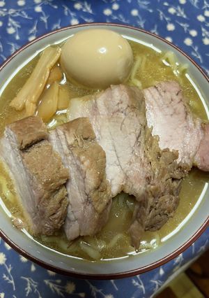 本格！鶏がらx魚介、チャーシューラーメン-レシピのメイン写真