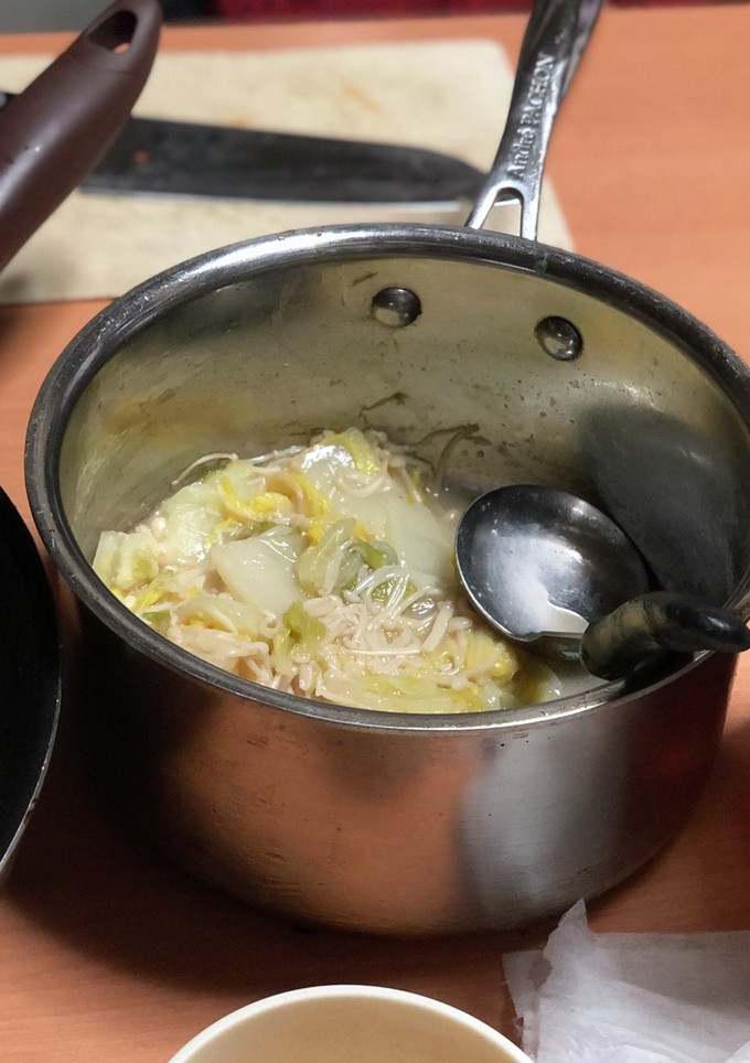 白菜とえのきの蒸し煮-レシピのメイン写真