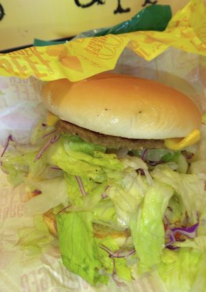 マクドナルドで野菜モリモリバーガー-レシピのメイン写真