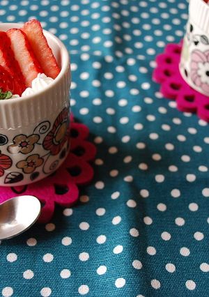 いちごプリン-レシピのメイン写真