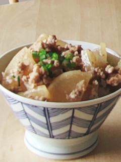 そぼろ大根丼★ランチ★1人飯-レシピのメイン写真