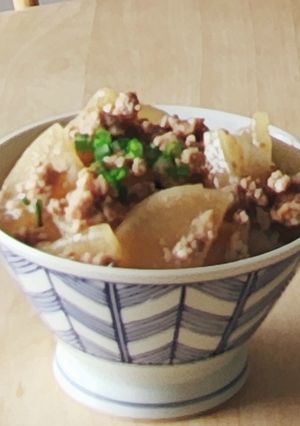 そぼろ大根丼★ランチ★1人飯-レシピのメイン写真