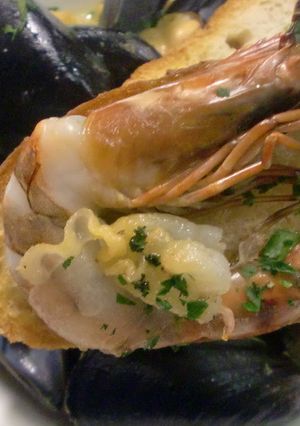 ムール貝のソテーサフラン風味-レシピのメイン写真