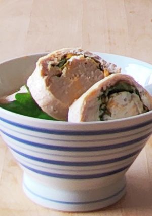 チーズチキンロール丼★ランチ★1人飯-レシピのメイン写真
