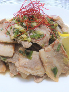 濃厚ねぎ塩タレの豚肉炒め-レシピのメイン写真