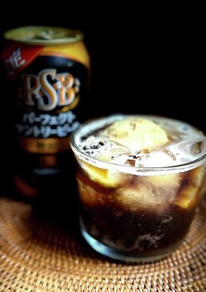 糖質オフ☆黒ビールのクリームソーダ♪-レシピのメイン写真