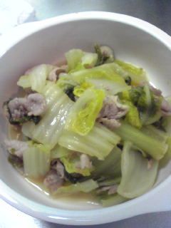 ☆白菜と豚肉の簡単煮☆-レシピのメイン写真