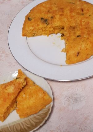 簡単★HMと炊飯器でかぼちゃタァクケーキ-レシピのメイン写真
