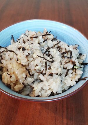 海藻ごはん(あらめの炊き込み御飯)-レシピのメイン写真