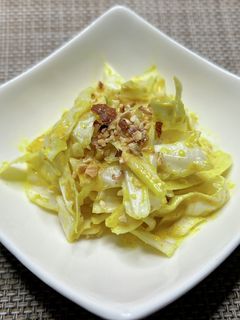キャベツのクリームチーズカレー和え-レシピのメイン写真