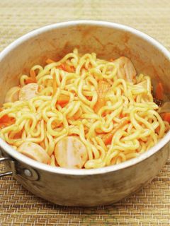 魚肉ソーセージスープ焼きそば-レシピのメイン写真