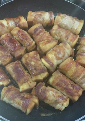 高野豆腐の豚肉巻き-レシピのメイン写真