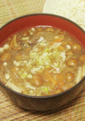 キノコとろろつけ汁-レシピのメイン写真