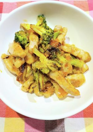 豚肉とブロッコリーのゆず味噌炒め-レシピのメイン写真