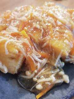【家庭の味】みぞれ餡掛けの揚げ出し豆腐☆-レシピのメイン写真