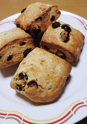 レーズンスコーン-レシピのメイン写真