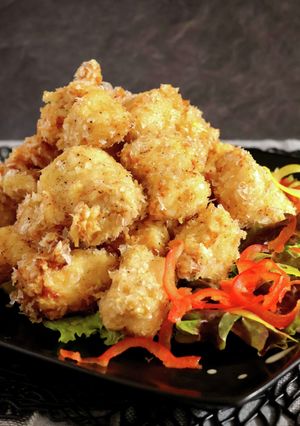 ライスペーパーで新食感！鶏胸肉の唐揚げ♪-レシピのメイン写真