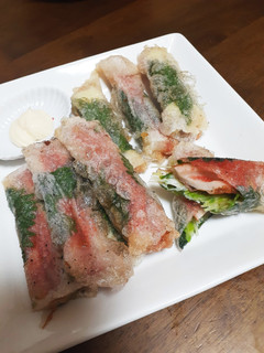 竹輪の揚げ生春巻き-レシピのメイン写真