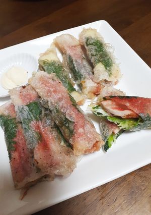竹輪の揚げ生春巻き-レシピのメイン写真