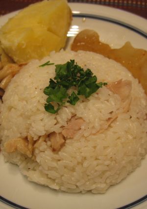 鶏ごはん２★チキン塩にんにく醤油風味-レシピのメイン写真