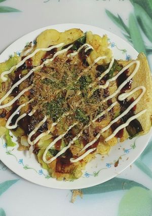 我が家のお好み焼き-レシピのメイン写真