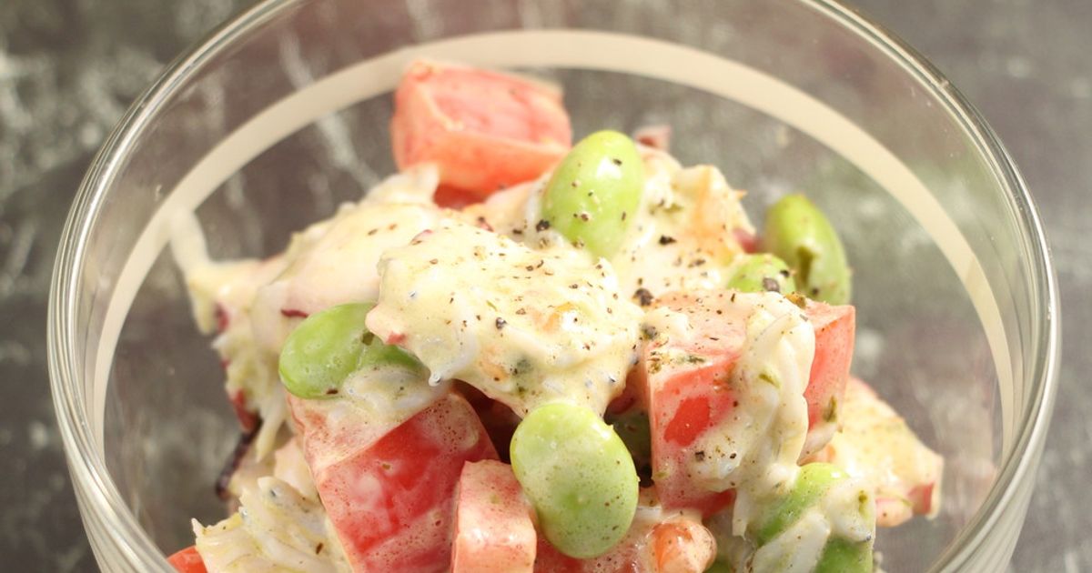 基本からアレンジまで！思わずつくりたくなる「しらす 枝豆 サラダ」のレシピ集 | クックパッド