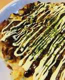 野菜ミックス入り●米粉の豚玉お好み焼き