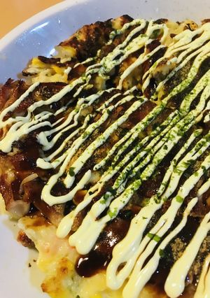 野菜ミックス入り●米粉の豚玉お好み焼き-レシピのメイン写真