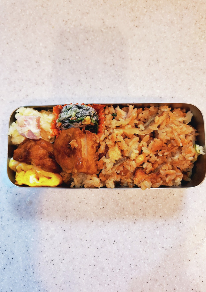 高校生弁当覚え書き257炊き込み御飯-レシピのメイン写真